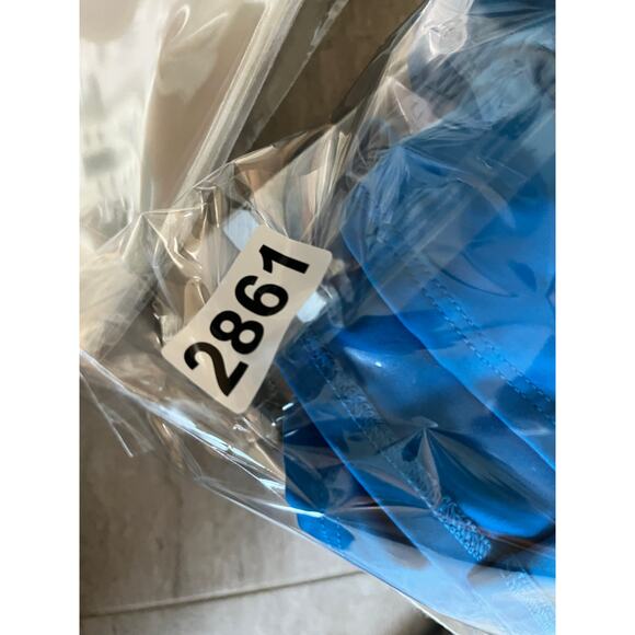 Lands End Skort 1X Pull On Ruffle Layer Blue Stretch Athletic Golf Tennis Prep - Picture 10 of 11